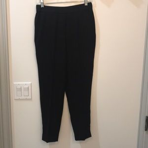 Jcrew size 2 black crepe pants.